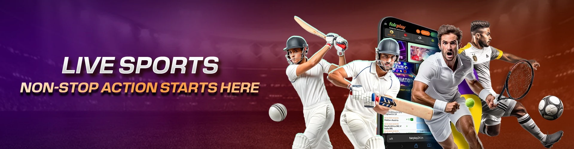 Fairplay Live Sports. banner