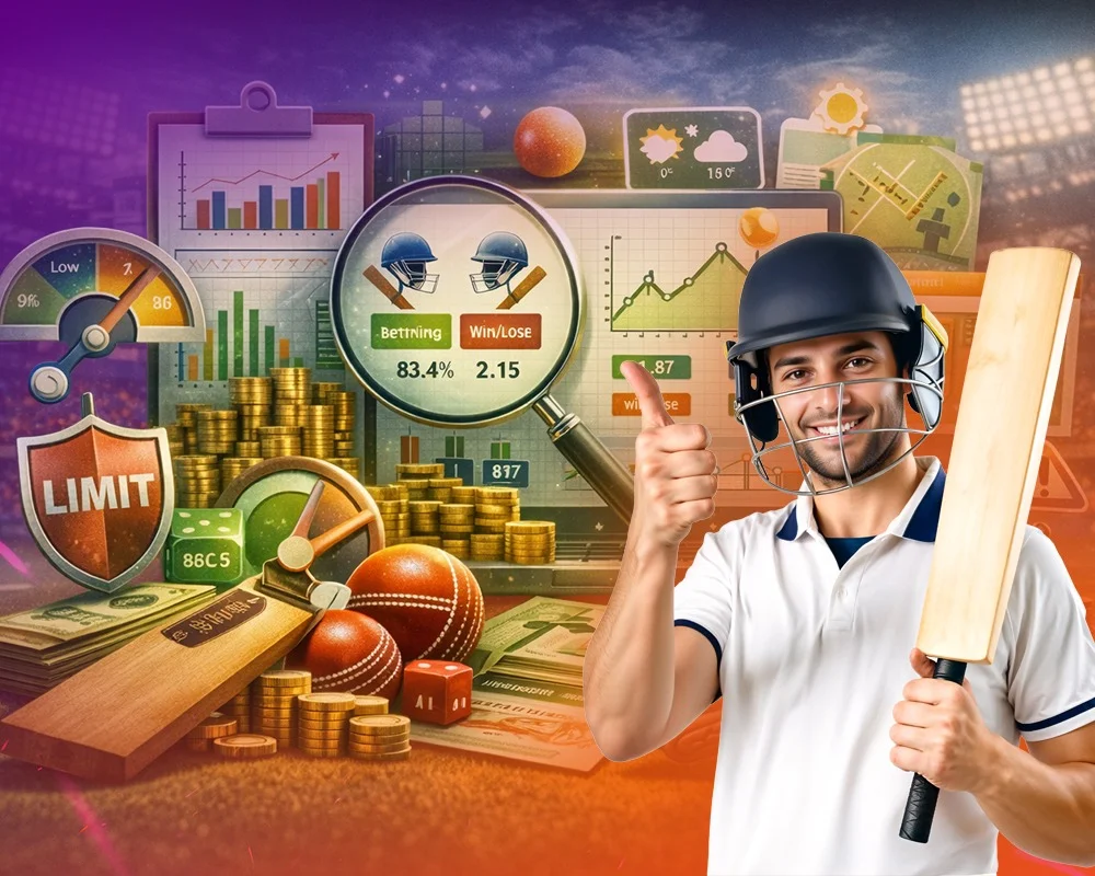 Smart cricket betting strategies on Fairplay with live odds and match analysis dashboard