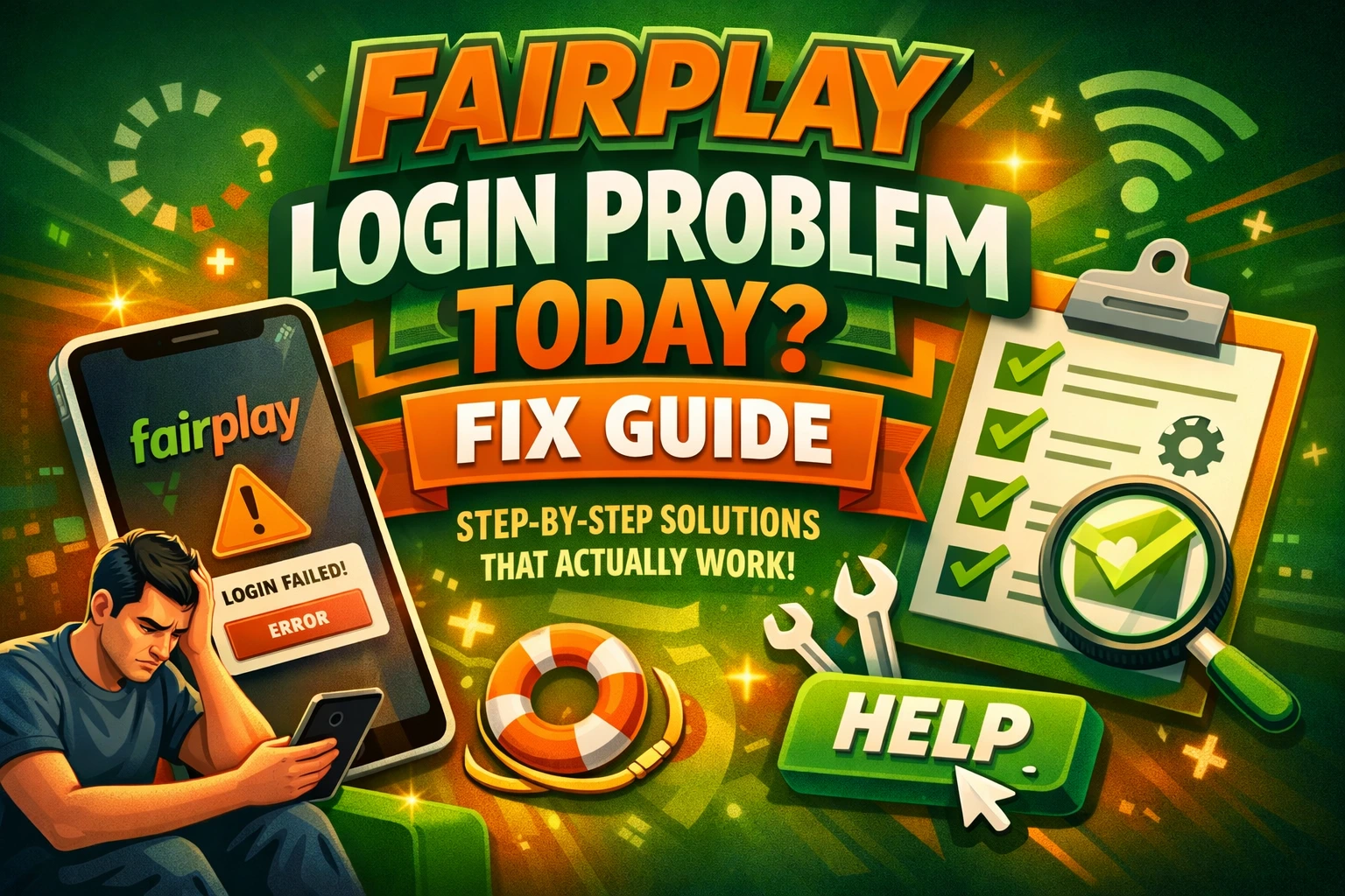 Fairplay login problem today fix guide with step by step solutions to fix login error and unlock account fast