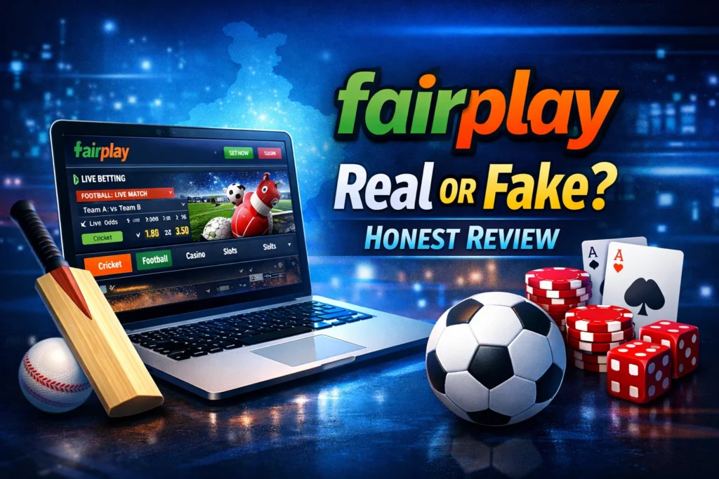 Fairplay real or fake honest review of Fairplay website for Indian betting and casino users
