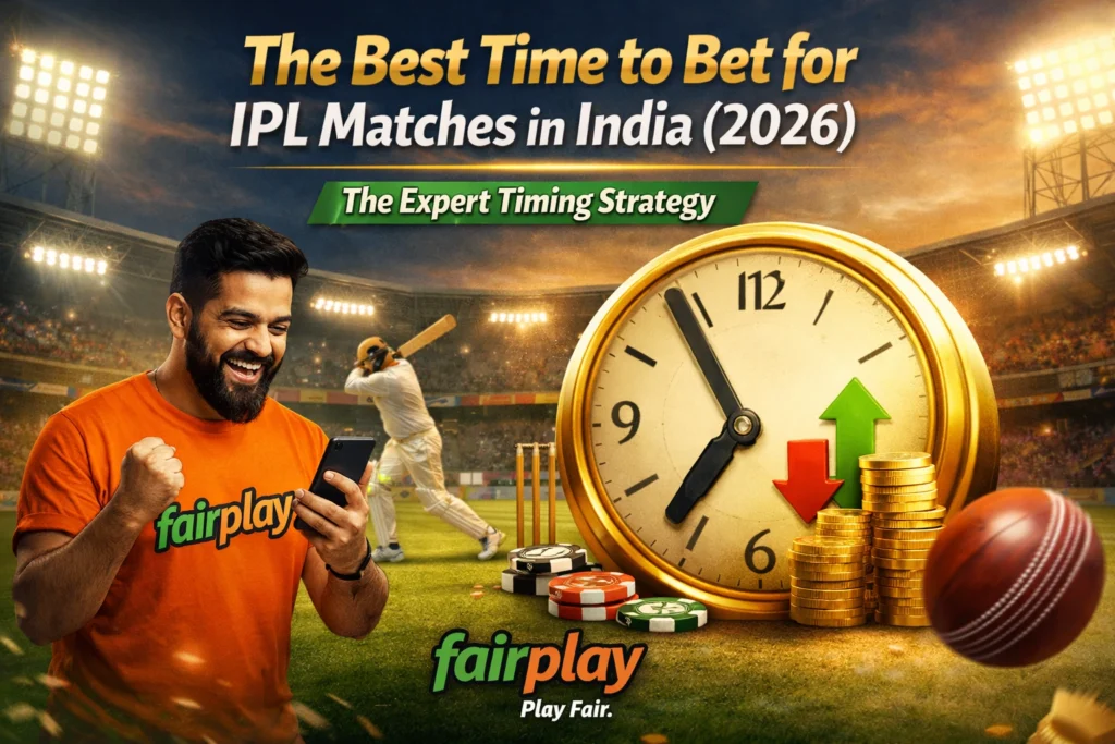 best time to bet IPL matches 2026 strategy timing guide with live betting odds analysis