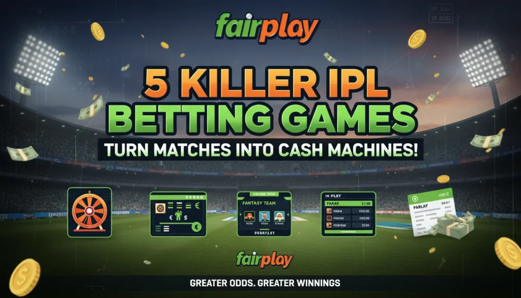 5 Killer IPL Betting Games Turn Matches into Cash Machines!