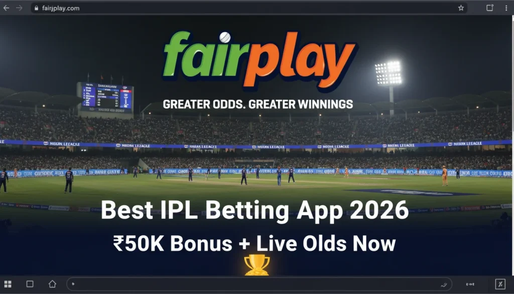 Best IPL Betting App 2026 ₹50K Bonus + Live Odds Now