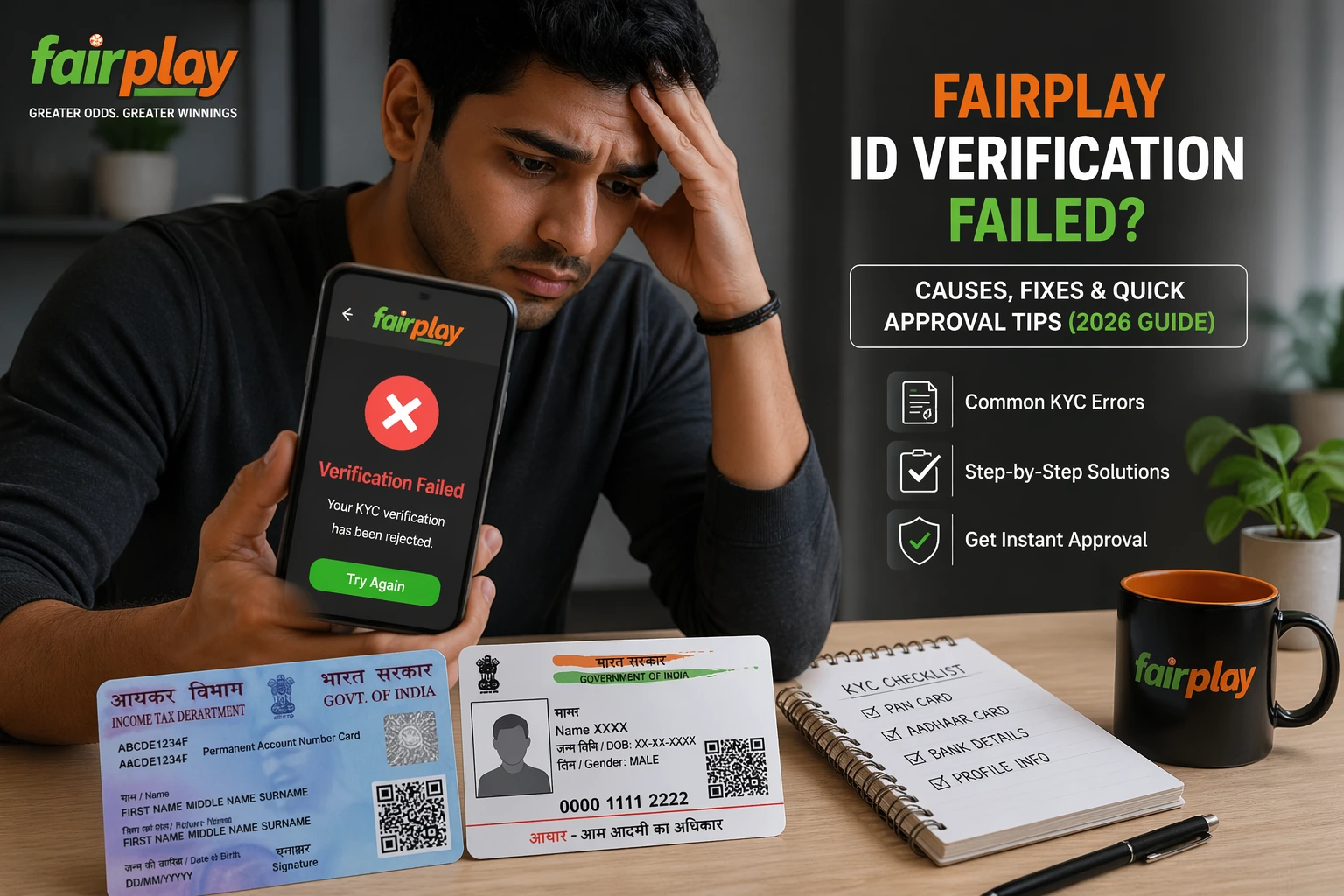 Fairplay ID verification failed error solution guide