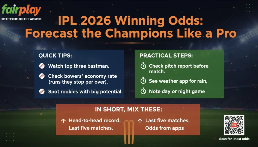 IPL 2026 Winning Odds Forecast the Champions Like a Pro
