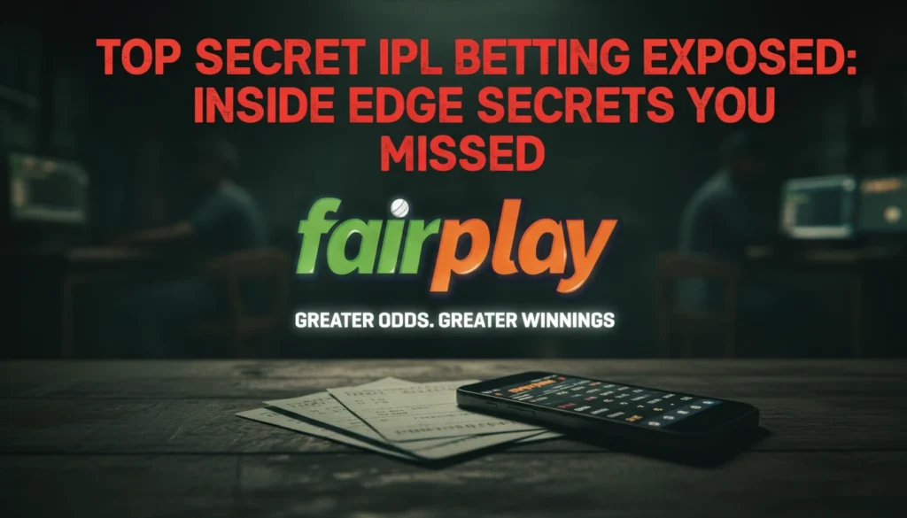Top Secret IPL Betting Exposed Inside Edge Secrets You Missed